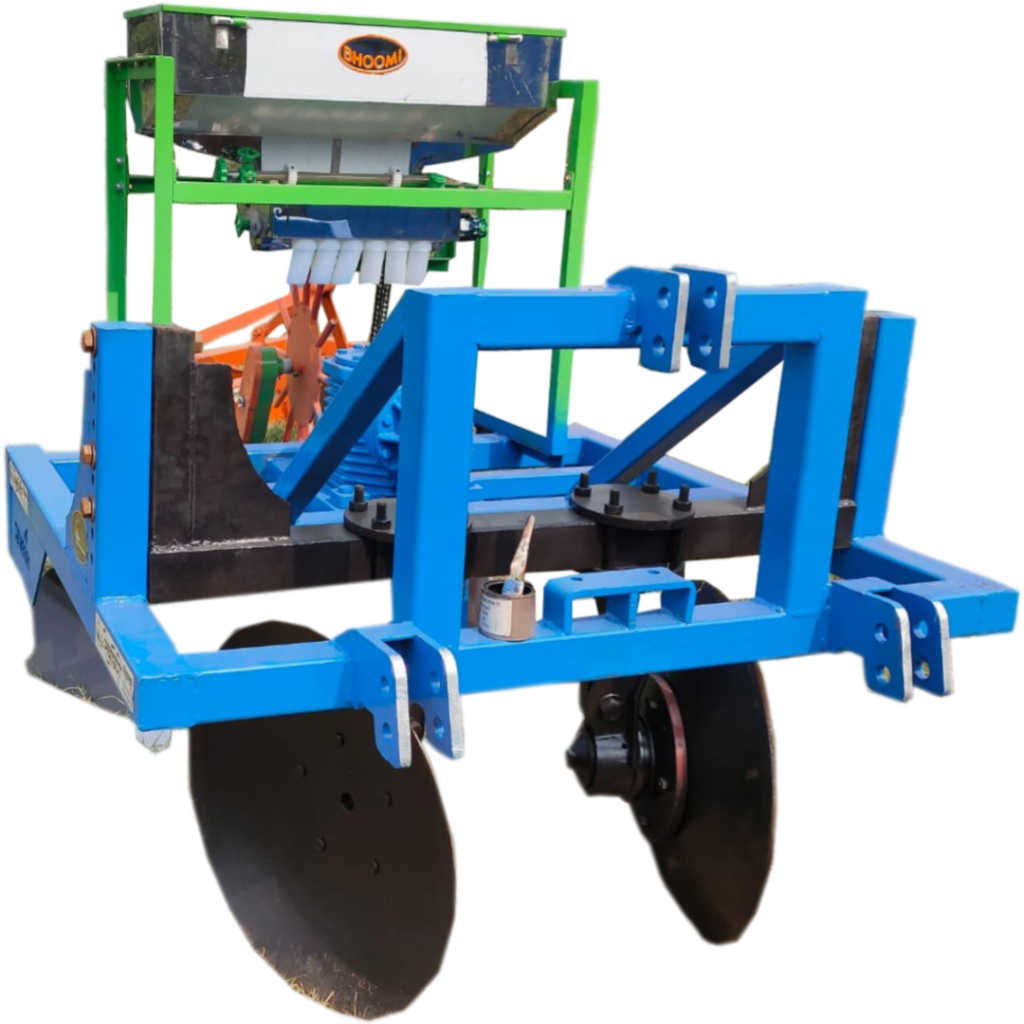 Disc Type Sugarcane Stubble Shaver with Fertilizer Drill