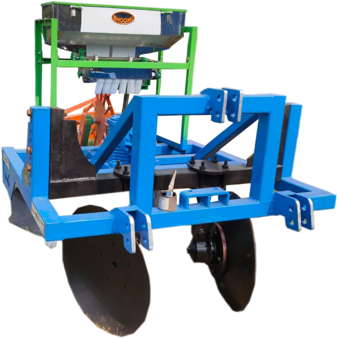 Disc Type Sugarcane Stubble Shaver with Fertilizer Drill